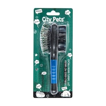 City Pets Çift Taraflı Bakım Fırçası C-8284