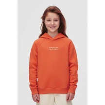 Xo Kids Kız Çocuk Sweatşirt 8-14 Yaş 39321 Kiremit