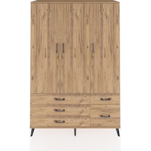 Hyperion Dolap 5 Raflı 5 Çekmeceli Tek Askılı 132x44x195 Çam-çam/çam Atlas Çam/atlas Çam Hyperion Dolap 5 Raflı 5 Çekmeceli Tek Askılı 132x44x195 Çam-çam/çam Atlas Çam/atlas Çam