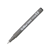 Artline 238 Drawıng Teknik Çizim Kalemi 0.8Mm Siyah