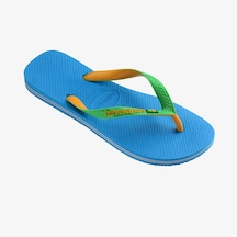 Havaianas Brasil Mix Çocuk Mavi Terlik Düz 4123206 Mavi