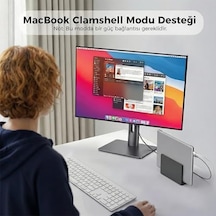 Usb C Displayport 1.4 Kablo 8k 60hz, 4k 240hz, 2k 360hz Hdr Hdcp Type C To Dp , İphone 15/16/17 Pro, Macbook, İpad Pro/air, S25 Uyumlu 2 Metre