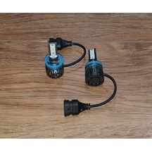 Ducki 60W Y6 Led Far Ampulu H11 9000Lm Fanlı