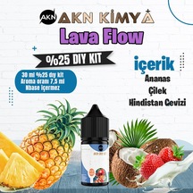 Lava Flow Naked Yoğun Dıy Kit Çilek Ananas Hindistan Cevizi Gıda Aroması %25 Oranda Aroma İçerir Hazır Değildir 30 Ml