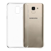Samsung Galaxy J6 (J600) Kilif Soft Silikon Seffaf Arka Kapak 269016028