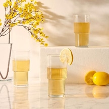 Lav Helen 3'lü Bardak Seti - 400 Ml Şeffaf