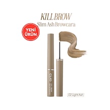 Clıo Kill Brow Slim Ash Browcara 02 Light Ash