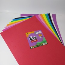 Bafix Eva Yapışkanlı 50x70 10 Renk Karışık Çok Renkli