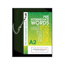 Pre-ıntermediate Words - A2 Kelime Kartları