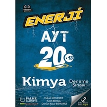 Palme Yayınları Ayt Enerji Serisi 20'Li Kimya Deneme Sınavı