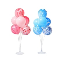 Ayaklı Balon Standı 7'Li İkili Set