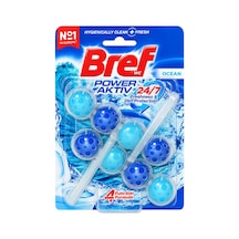 Bref Power Aktiv Klozet Blok Okyanus Kokulu 2'li Paket 24'li Paket