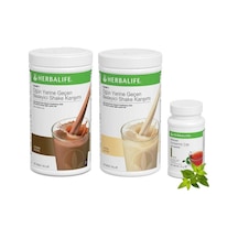 Herbalife Shake Karışımı 1 Vanilya 1 Çikolata Aloe Vera 1 Klasik Çay