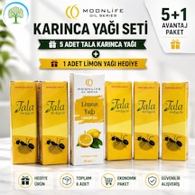 Çareburada Tala Karınca Yağı 5 Adet 20 Ml + Moonlife Limon Yağı Hediye Diğer