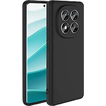 Mey İthalat Redmi Note 14 Pro 5g Kılıf Nano İçi Kadife Silikon - Siyah