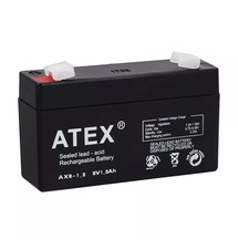 Akü 6 V 1.3 Amper Atex Akü 98 x 25 x 52 MM