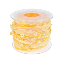 Suntek Boncuk Şerit Şifon Şal Rulo Aplike Boncuklu Giyim