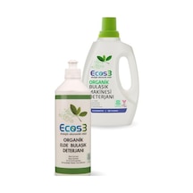 Ecos3 Organik Bulaşık Makinesi Jeli 30 Yıkama + Elde Bulaşık Deterjanı 500 ML