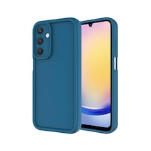Galaxy A25 Uyumlu Kamera Korumalı Renkli Silikon Kılıf