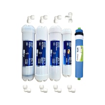 Hyperwell Bluedrop Genel Markalar İçin Premium 5'li İnline Filtre Seti 1 Adet