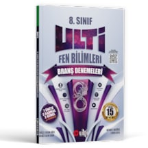 Ulti Yayınları 8.sınıf Lgs Fen Bilimleri Branş Denemeleri