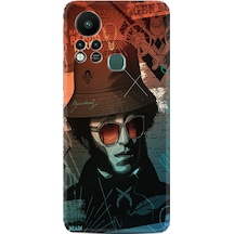 Infinix Hot 11S Kilif Silikon Desen Hard Brain Work 1646 553296600