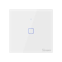 Sonoff T0-EU-1C Akıllı Dokunmatik Duvar Anahtarı 1 Kanallı