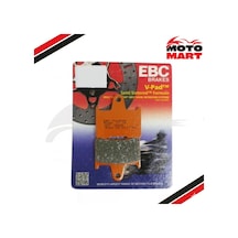 Kawasaki Zzr 1400 Arka Fren Balatası Ebc-yarı Sinter -t02811