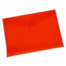 Abka Çıtçıtlı Dosya A3 Kırmızı Çıtçıtlı Dosya A3 Büyük Boy 12 Li Paket