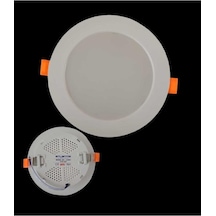 Atlantis 8w Sıva Altı Panel Led Beyaz 6w Uyumlu İç Çap 10cm Dış Çap 13cm Soğutuculu 640 Lümen