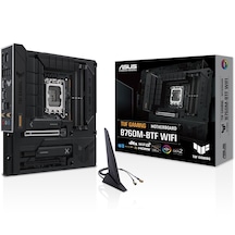 Asus TUF Gaming B760M-BTF WIFI Intel B760 7200 MHz (OC) DDR5 Soket 1700 mATX Anakart