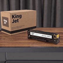 Kingjet Hp Uyumlu Ce412a 305a Sarı Standart Kapasiteli Tekli Çipli Uyumlu  Toner