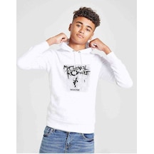 Tshirthane My Chemical Romance Baskılı Unisex Çocuk Kapüşonlu Beyaz Sweat (534661245) Beyaz