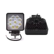 12v-80v Çalışma Lambası 9 X 3w Power Ledli Kare 107 107