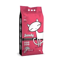 Sandy Baby Powder Topaklaşan Bentonit Kedi Kumu 10 L