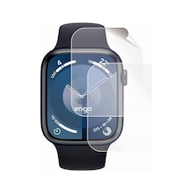 Apple Watch 9 45mm İle Uyumlu Ekran Koruyucu, Tam Kaplayan Akıllı Saat Koruması, Çizilmeye Dayanıklı Tpu Koruma 2 Adet, Hd Şeffaf Çok Renkli