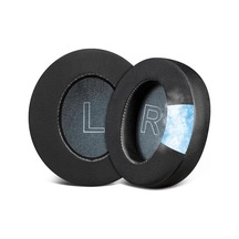 Anker Soundcore Life Q30 / Q30bt Ve Q35 İle Uyumlu Soğutucu Jel Kulaklık Pedi - İpeksi Serin Kumaş Ve Hafızalı Köpük Memory Foam Kulaklık Süngeri Soğutucu Jel - Kumaş