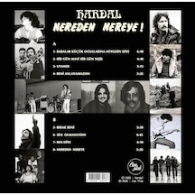 Hardal Nereden Nereye Renkli Plak, Lp Vinyl