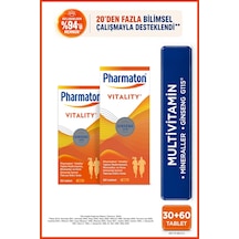 Pharmaton Vitality 60 Tablet & Vitality 30 Tablet Ikili Avantaj Paketi