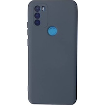 Newface General Mobile Gm 21 Plus Kılıf Nano İçi Kadife Silikon - Gri