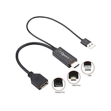 Qport Q-DPX Hdmi M To Displayport F Çevirici Kablo