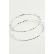 Noktalı - 731 - Metal Halka Küpe - Nazblsmm - 8-9-10 Cm çok renkli