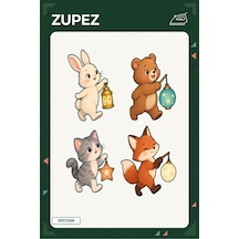 Minik Fener Alayı 19x25 Cm Ütüyle Uygulanan Baskı Zpz1256 - 928156673