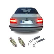 Megamarket06 Bmw E39 Beyaz Led Plaka Aydınlatma Ampul Seti