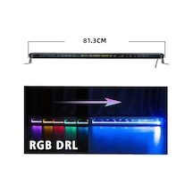 Space Offroad Sis Lambası 81,3 Cm Beyaz Beyaz-sarı Gündüz Ledli 150w 12-36v Adet / Lass360-2