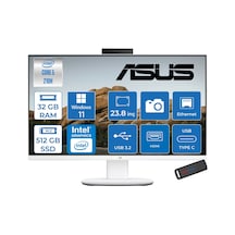Asus V440VAK-C58512W0DP12 Core 5 210H 32 GB 512 GB SSD 23.8" W11P AIO Masaüstü Bilgisayar