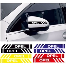 Opel Vectra Ayna Sticker Etiket Şerit