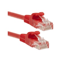 Cat6 Utp Patch Kablo 1 Mt Lszh Kırmızı