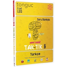 Tonguç Akademi 8. Sınıf Türkçe Taktikli Soru Bankası (512732198)