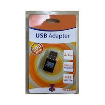 Wf2233 2.4 Ghz 300mbps 2 Dbı Usb Kablosuz Mini Adaptör-224234